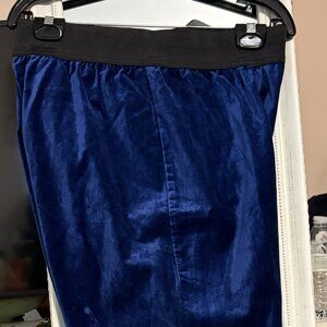Jessica London Velvet Pants, Blue sz 18